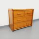 Commode en pin Gautier vintage des années 70 80