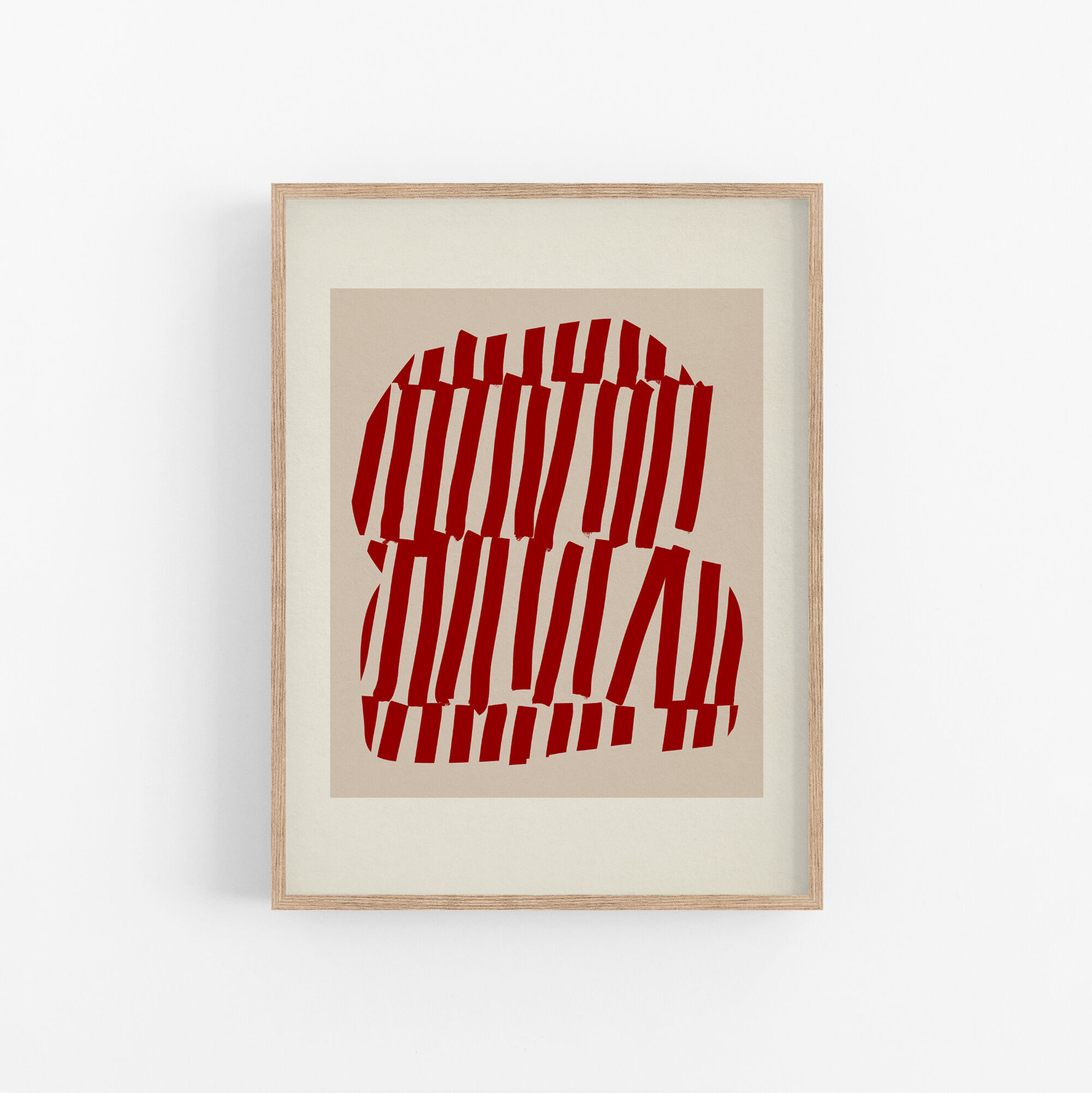 Abstract giclee art print, 50x70cm