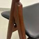 4x Teak Dining Chairs Hans J. Wegner CH29 Sawbuck