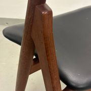 4x Teak Dining Chairs Hans J. Wegner CH29 Sawbuck