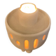 Lampe troglodyte Cathy Kiecken