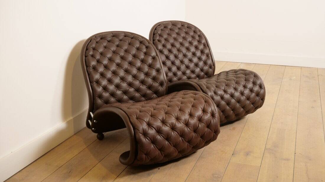 'G de Luxe' System 1-2-3 easy chair | Verner Panton | Fritz Hansen