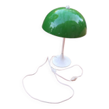 Lampe à poser monteuse pied tulipe métal dôme champignon vintage