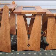 Guillerme & chambron nest of table 1950