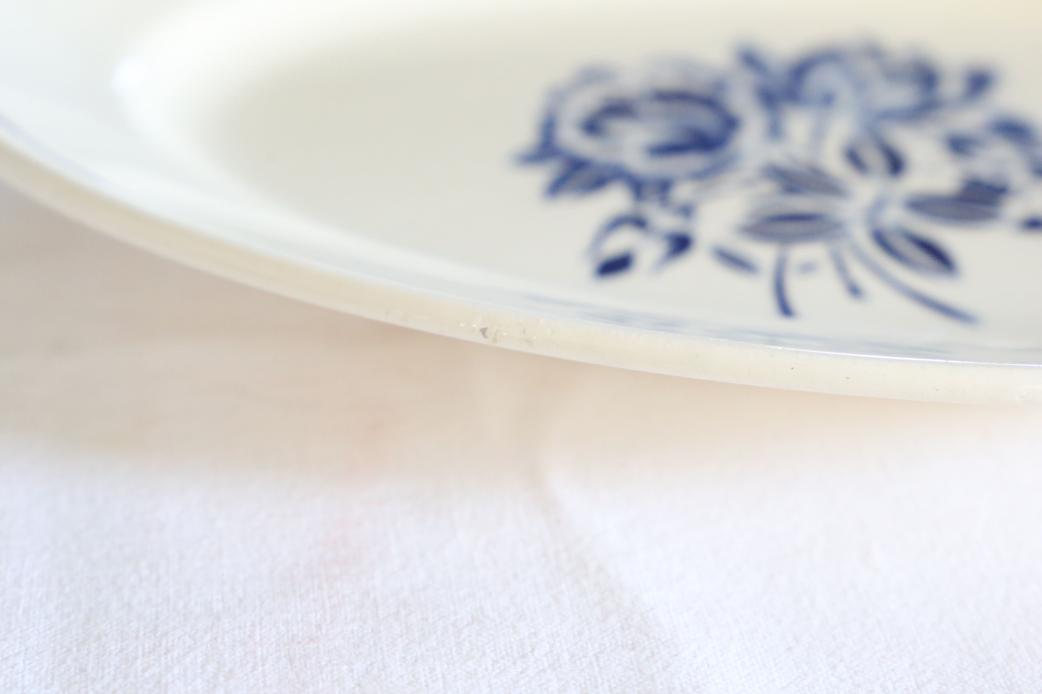 Badonviller 1930 oval dish, French manufacture, rare, authentic, table art