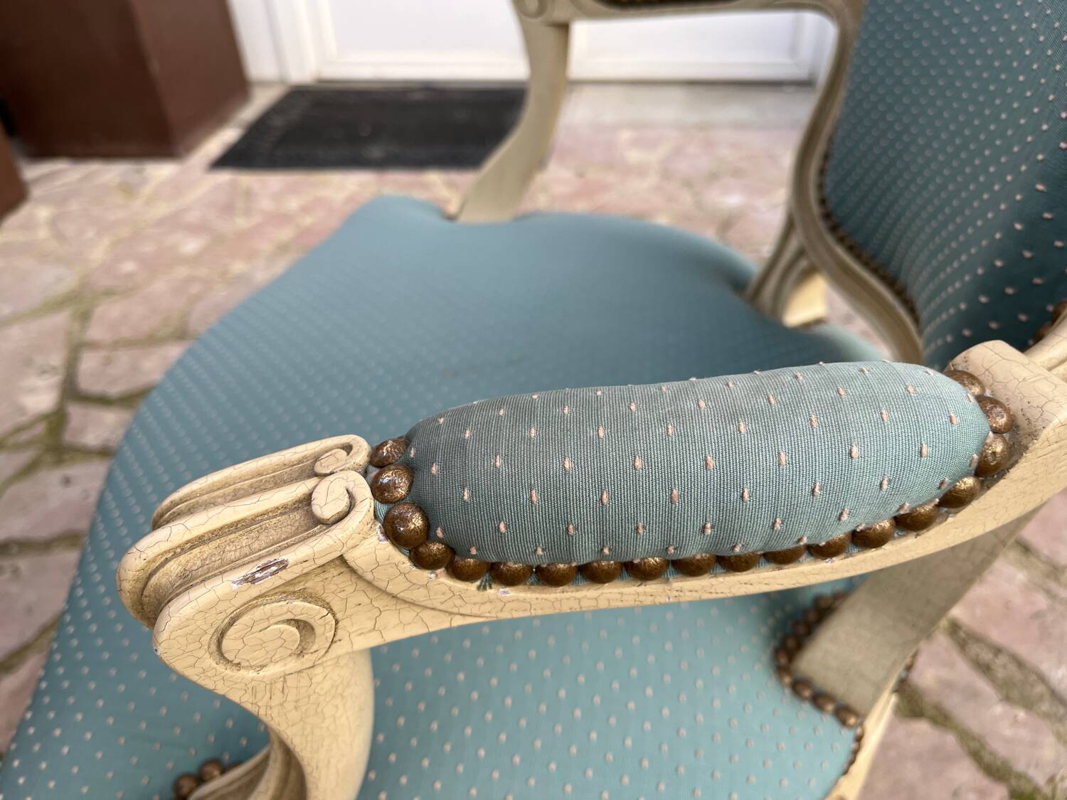 Fauteuil cabriolet Louis XV