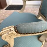 Louis XV convertible armchair