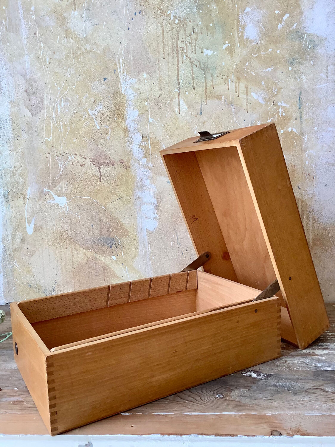 Storage box for wooden desk Soennecken