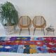 Carpet Moroccan Boucherouite 240 cm x 90 cm