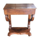 Walnut console