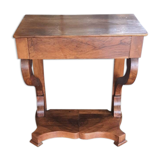 Walnut console