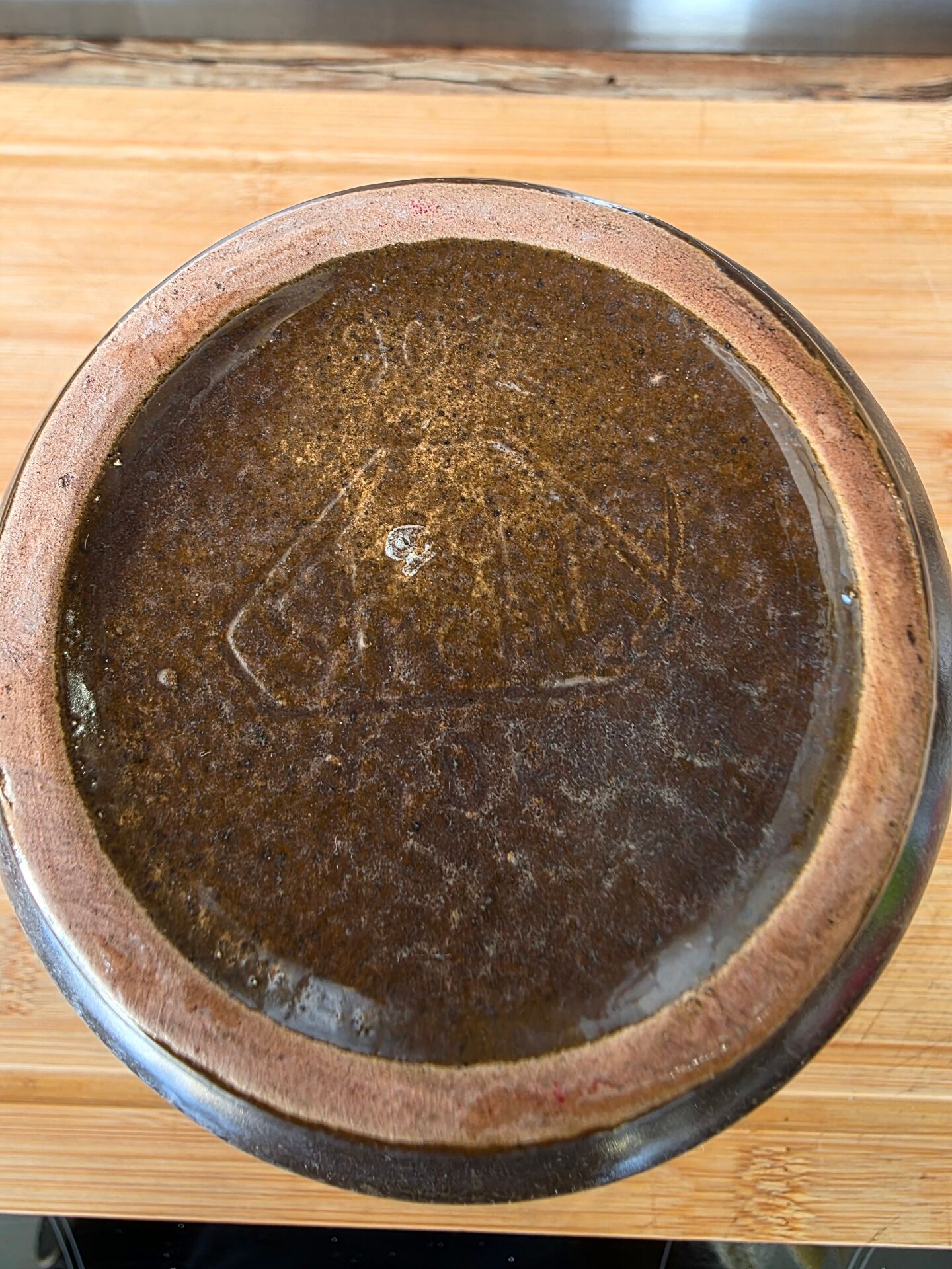 Authentic vintage vase signed Strehla (GDR).
