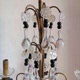 Lustre à pampilles du début du XXème siècle