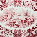 Small oval dish "Burgenland", Villeroy & Boch, red