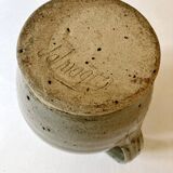 Grey-beige pyrite stone jug