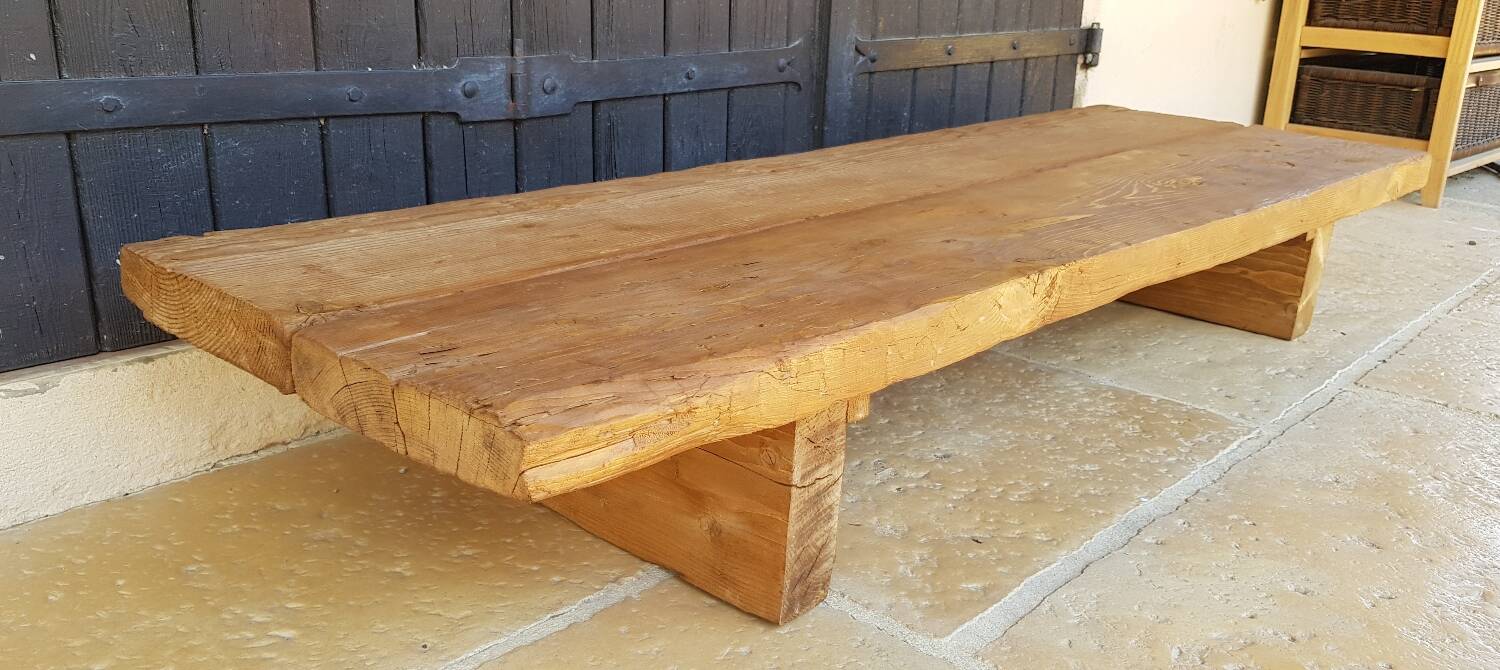 Brutalist coffee table