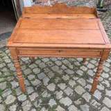 Oak sloping secretary