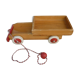 Jouet a tirer, camion en bois