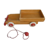 Toy to shoot, wooden truck