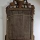 Antique carved and gilded wooden mirror, Louis XVI style – 54 x 92 cm