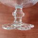 5 vintage footed cups for ice cream cocktails