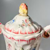 Pair of vases, Marseille earthenware factory, Joseph Gaspard Robert