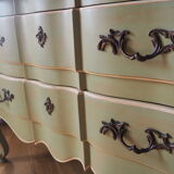 Crossbow chest of drawers with two drawers