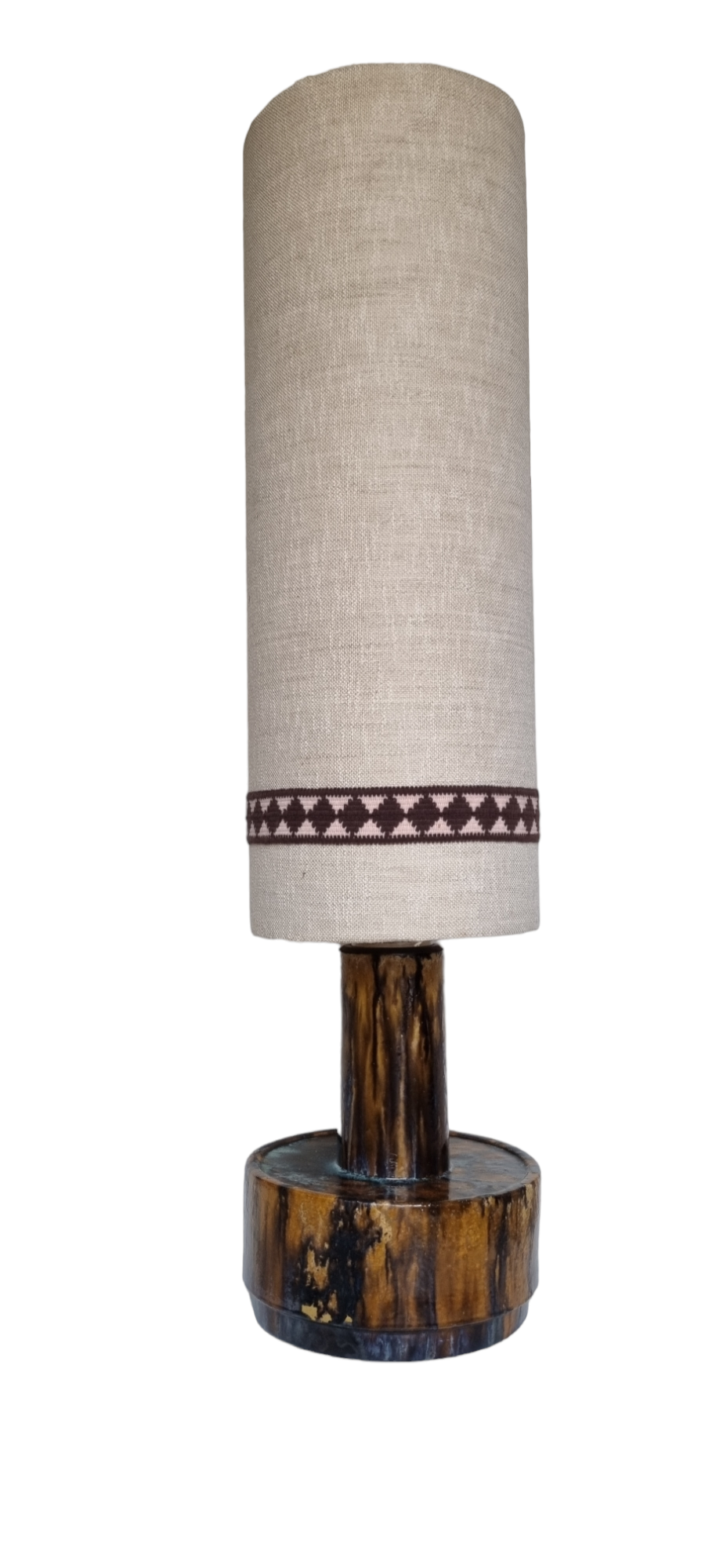 Large Ceramic Mid-Century Floor Lamp Dijkstra, 1960s