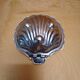 Beurrier Coquillage inox et verre