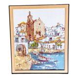 Bernard Dufour Mediterranean painting
