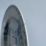 Set of 10 hollow plates Terre de Fer XIXth, model Madrid