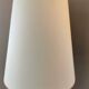 Pair of vintage twisted wood lamps