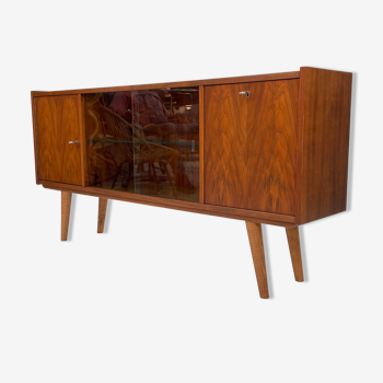 Vintage compact sideboard TV cabinet lowboard 1960s