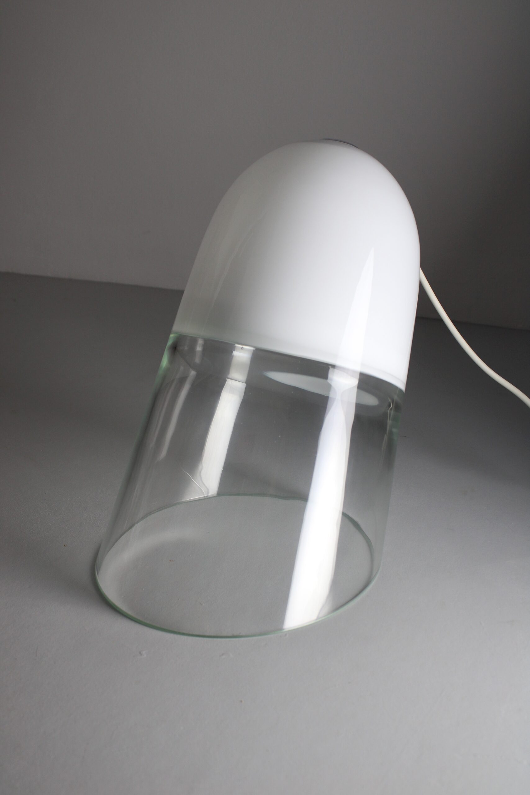 Lampe de table LT-362 par Carlo Nason pour Mazzega, années 1970.