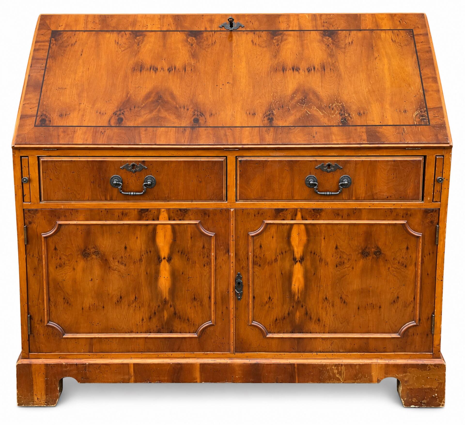 19th-century English secretary desk.