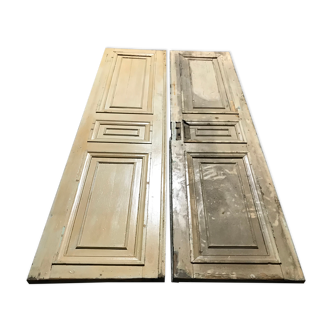 Paire de portes XIXe