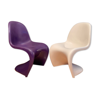 A pair of chairs by Verner Panton, Herman Miller, USA, 1970s