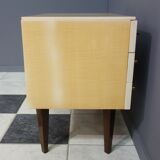 Chest of drawers blond wood 1960s