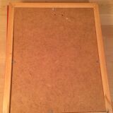 3 affiches botaniques encadrées, millepertuis, mauve, saponaire
