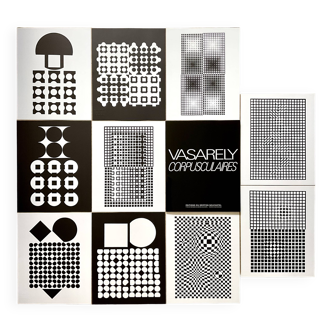 Victor Vasarely, Portfolio of 10 screenprints 36x29.5cm, stamped Fondation Vasarely, 1973