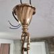 Lustre bronze Louis XV