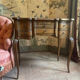 Coiffeuse ancienne époque 1900 en cerisier