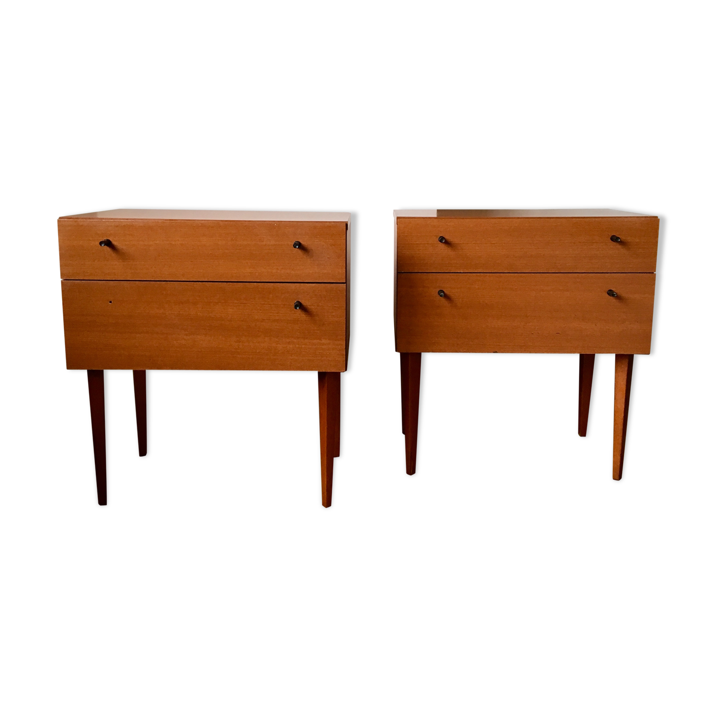 Paire de chevets vintage