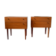 Paire de chevets vintage
