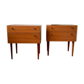Paire de chevets vintage