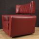 Italian armchair with footstool design production Zanotta