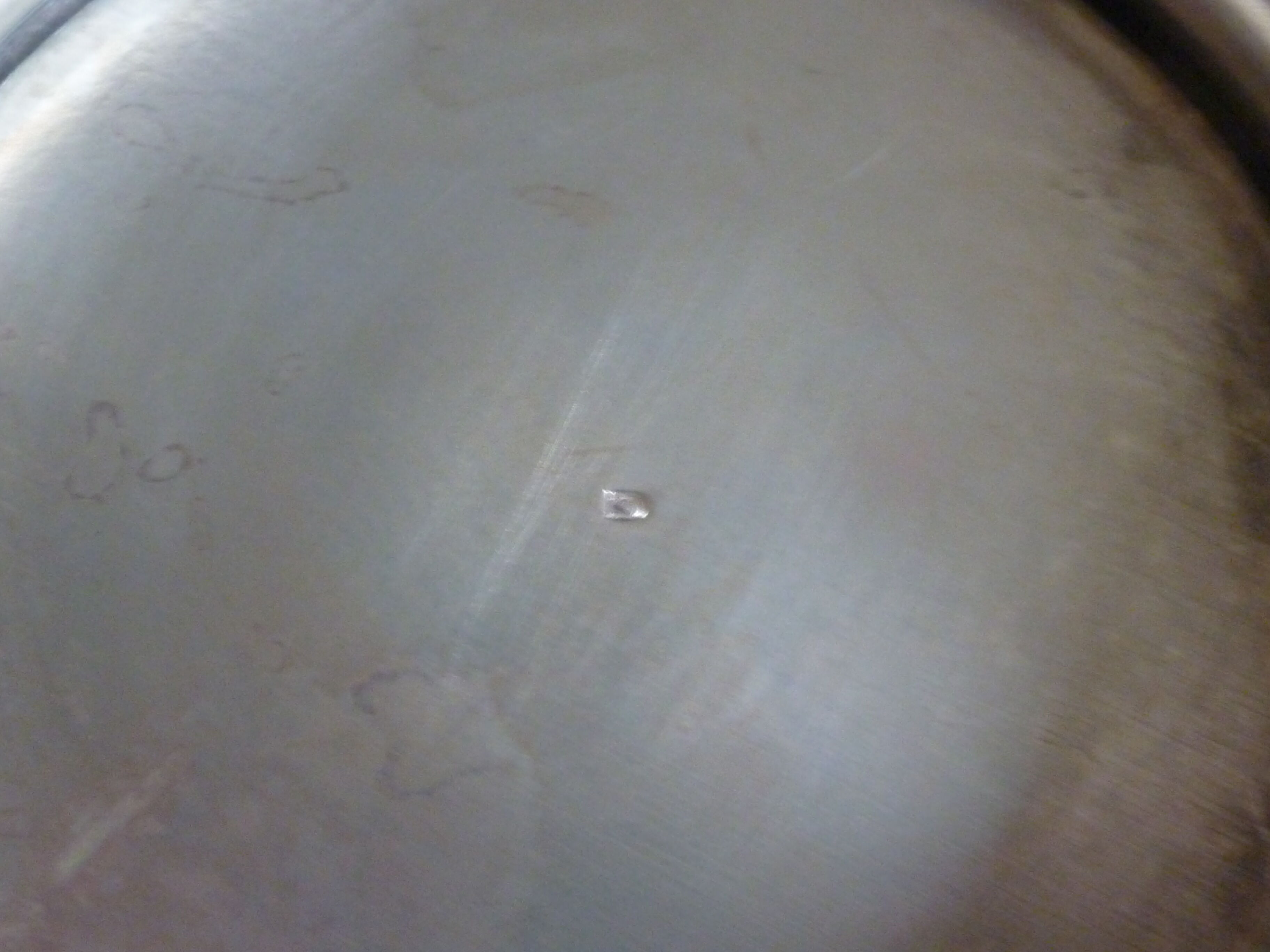 Bucket champagne metal silver