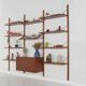 Cado Modular Shelving, Poul Cadovius, Teak Veneer, Danish, 1970s