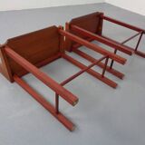 Danish Teak Nightstands, 1960s, Set of 2