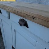 White Parisian buffet